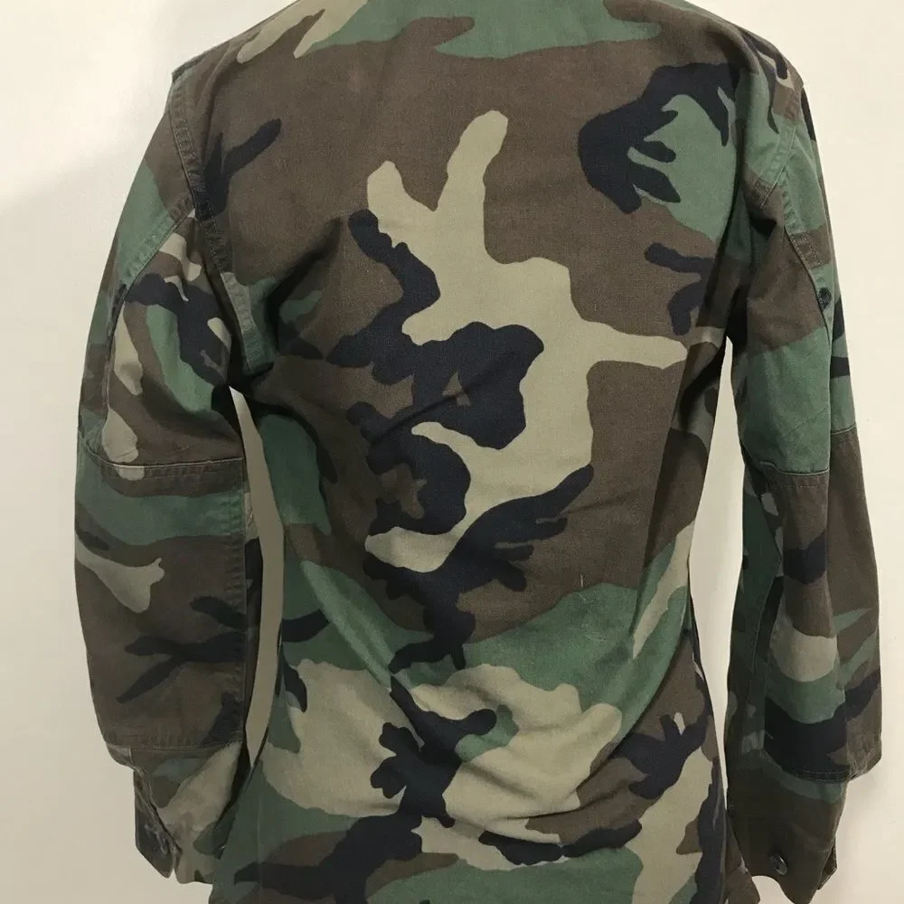 Vintage Army Style Military Jacket Superior Quality - Picture 5 of 14